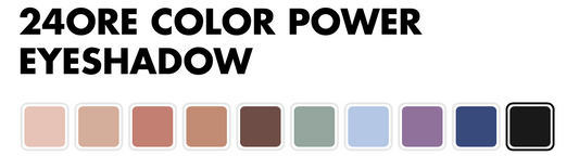 24 Ore Long Lasting Waterproof Eyeshadow 10 kleuren