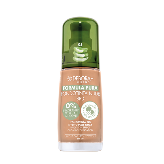 Formula Pura Nude Skin Effect Foundation SPF 20 5 colors