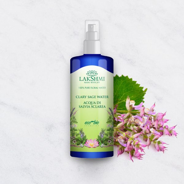 Clary Sage Floral water-Clar sage-Acqua Di Salvia Sclarea-Sage Muscat 150 ml