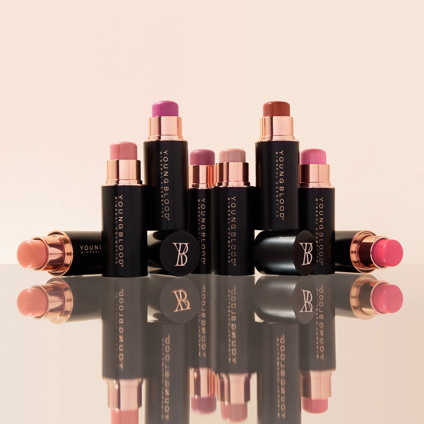 Creme-Rouge – Wangen und Lippen