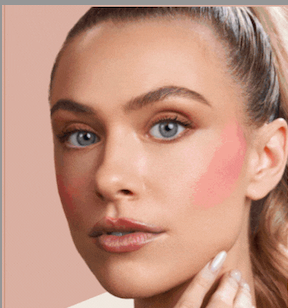 Creme-Rouge – Wangen und Lippen