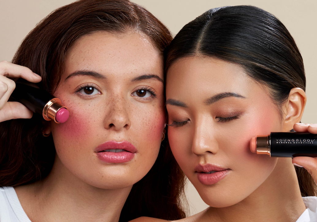 Creme-Rouge – Wangen und Lippen