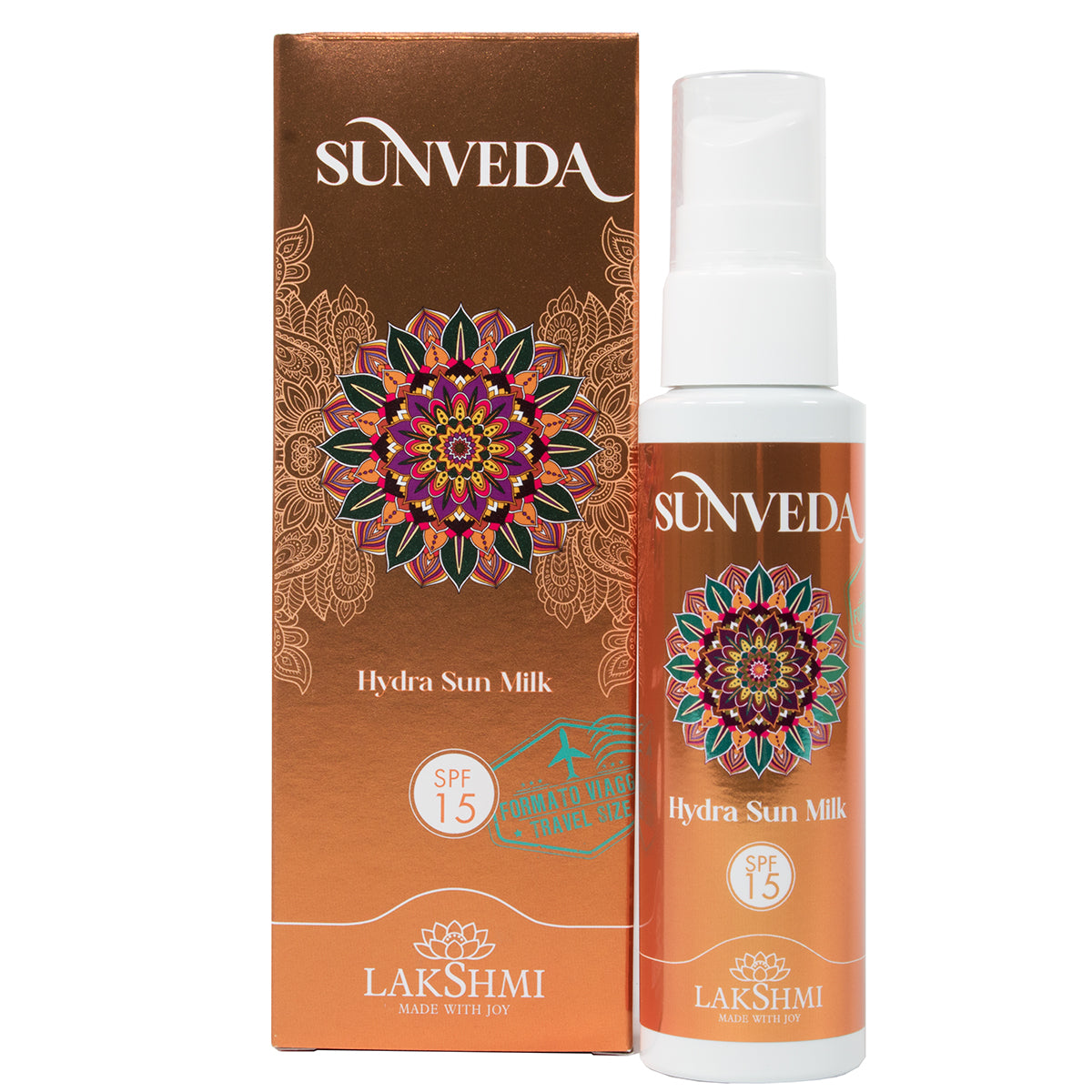 Hydrasun Milk Spf 15, melkspray voor de donkere huid 100ml