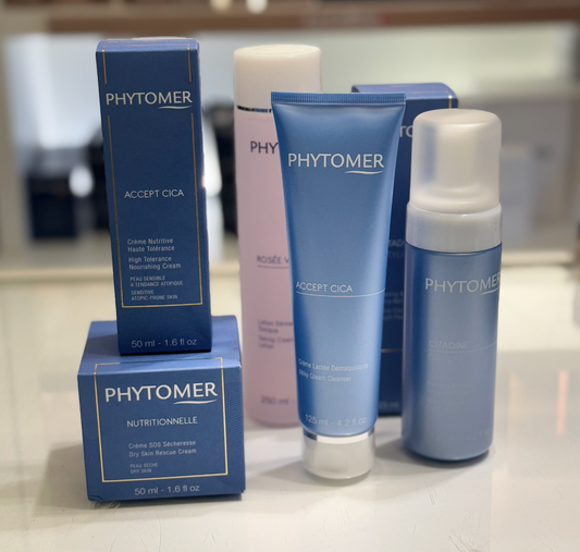 Phytomer Rose & Comfort Set 5 stuks – Voor de droge en gevoelige huid