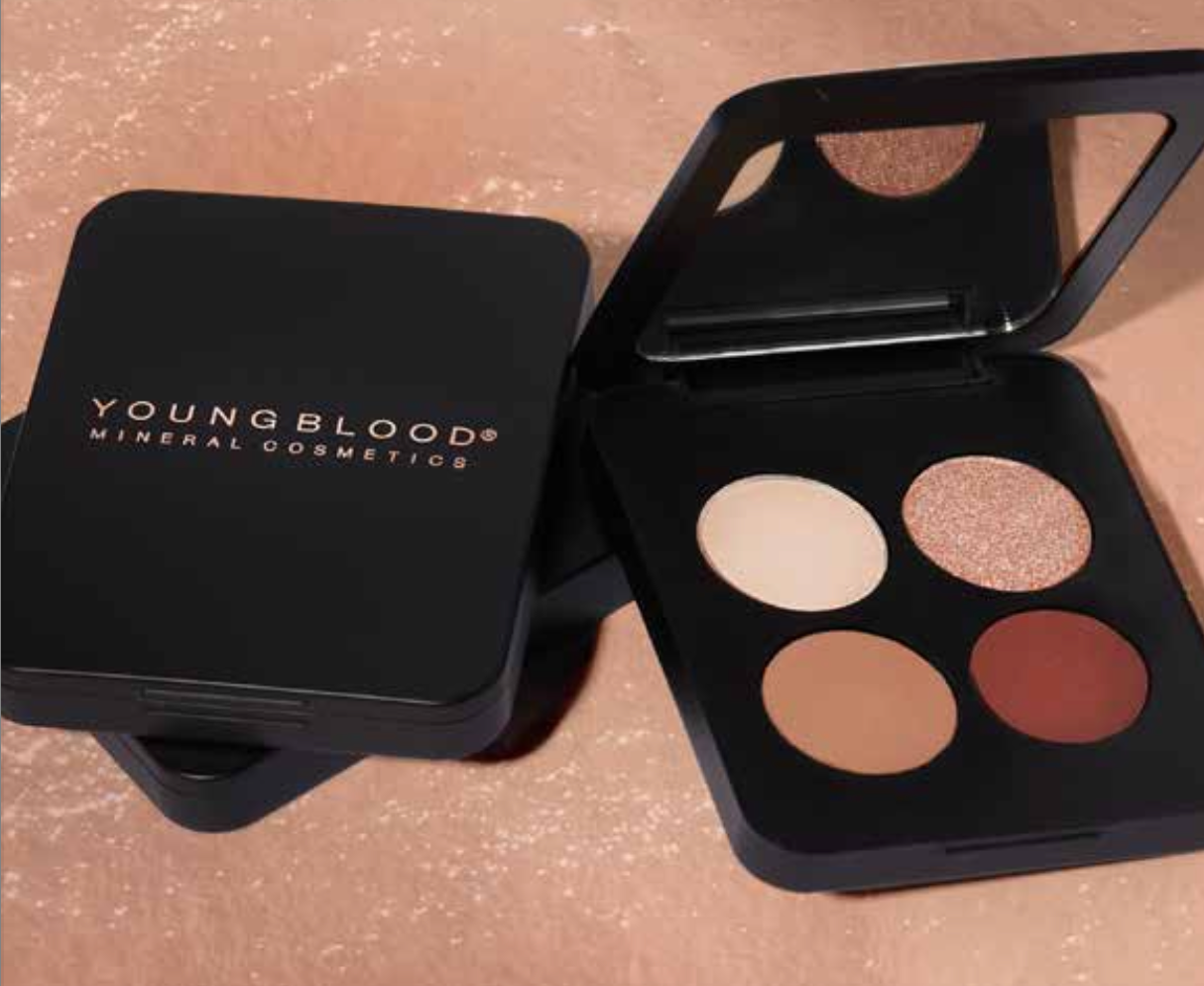 Youngblood – Gepresster Lidschatten im Quad