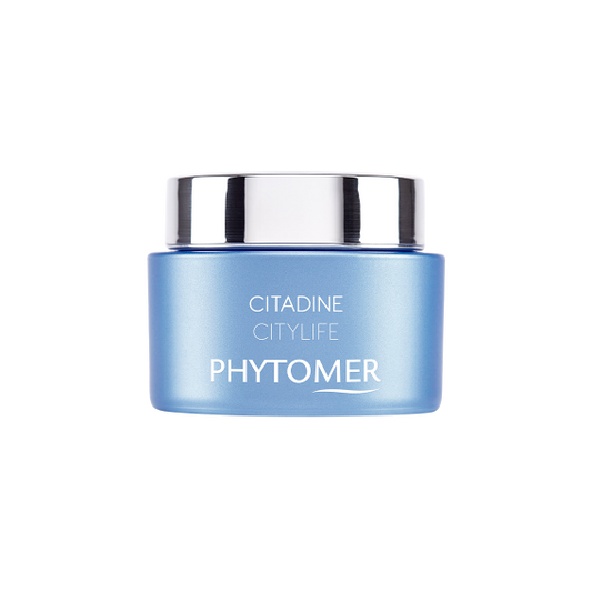 Skincare set tegen vervuiling met glow crème en peeling Phytomer