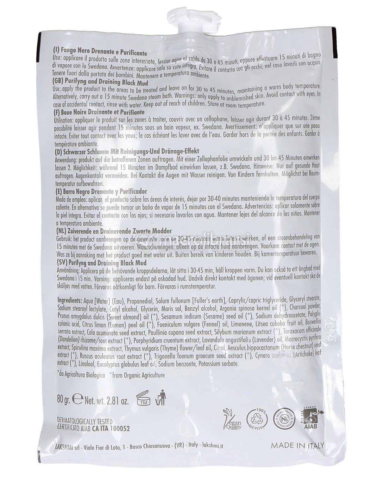Black Mud Mask 80 gram