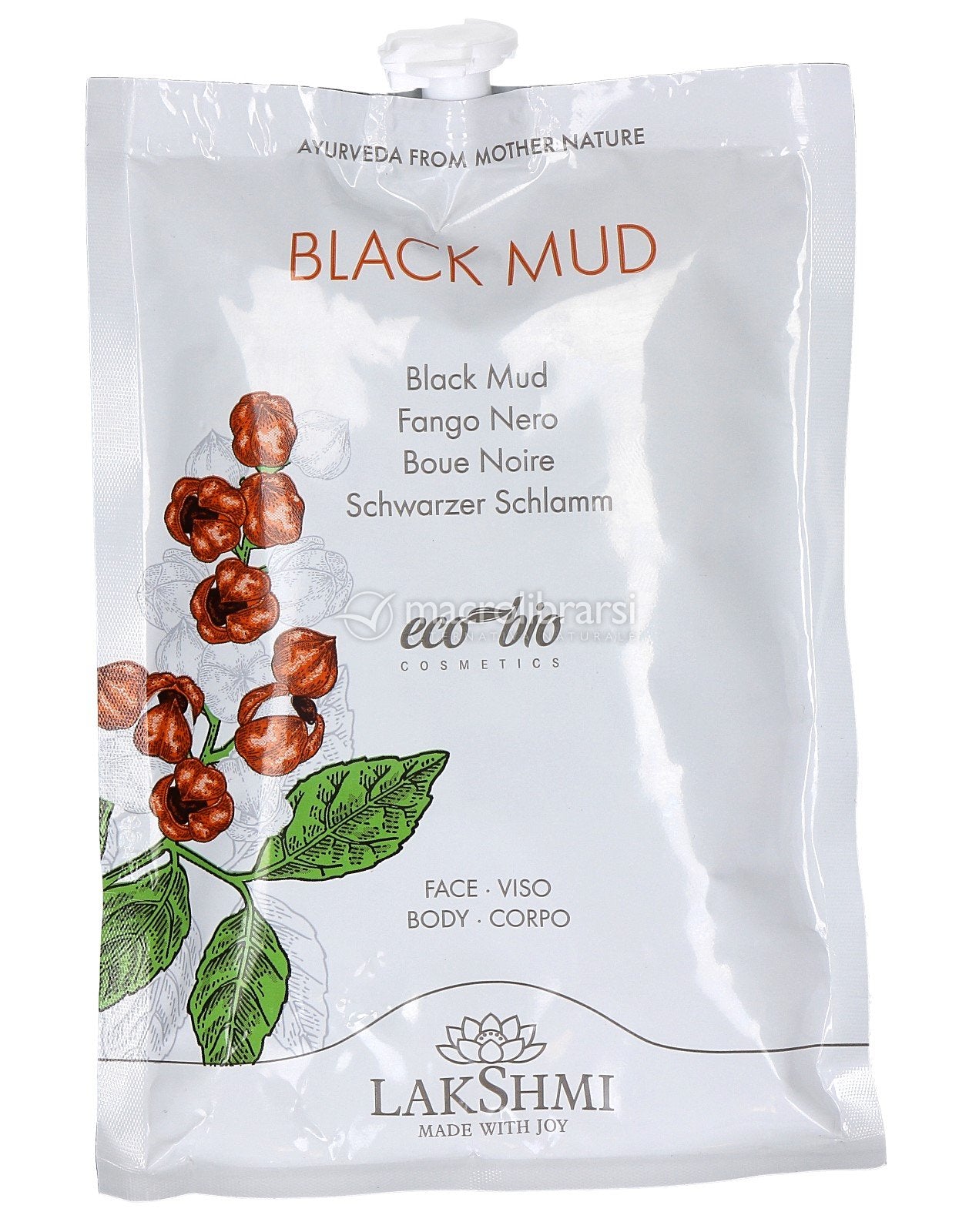 Black Mud Mask & Charcoal 10 x 80 gram