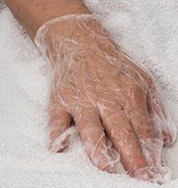 Padipur Keratin Handwickel mit Copaibaöl und Vitamin E 1 Paar