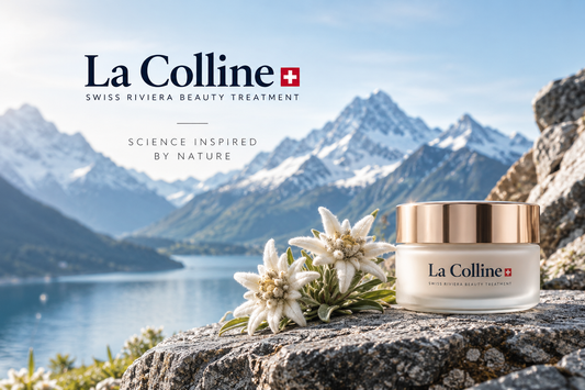 La Colline Zwitserse huidverzorging met Alpenlandschap – luxe skincare met wetenschap en natuur