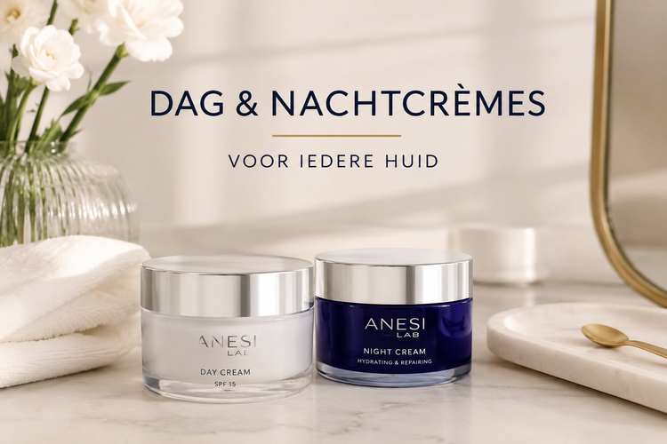 Dag- en nachtcrèmes voor iedere huid – professionele gezichtscrèmes voor hydratatie, voeding en anti-aging.