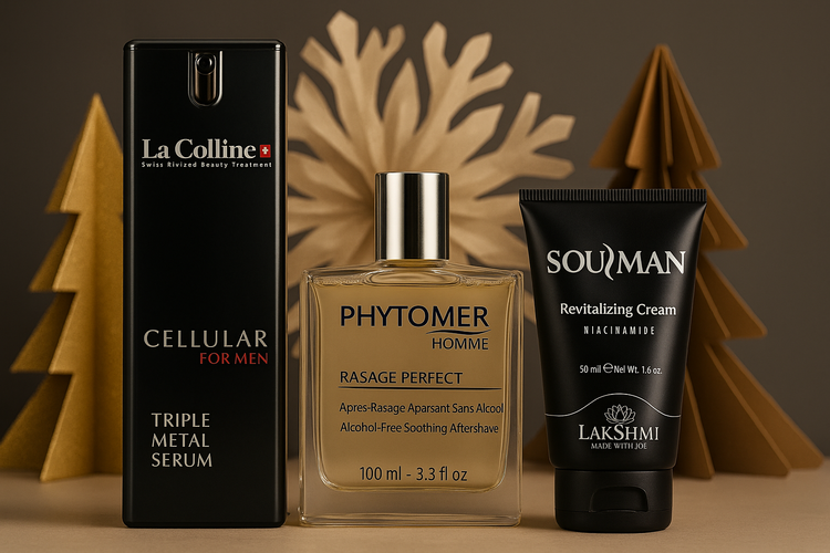 Kerstcadeaus voor mannen: La Colline, Phytomer en Lakshmi