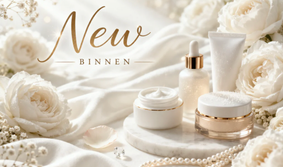 Nieuwe collectie skincare clean witte