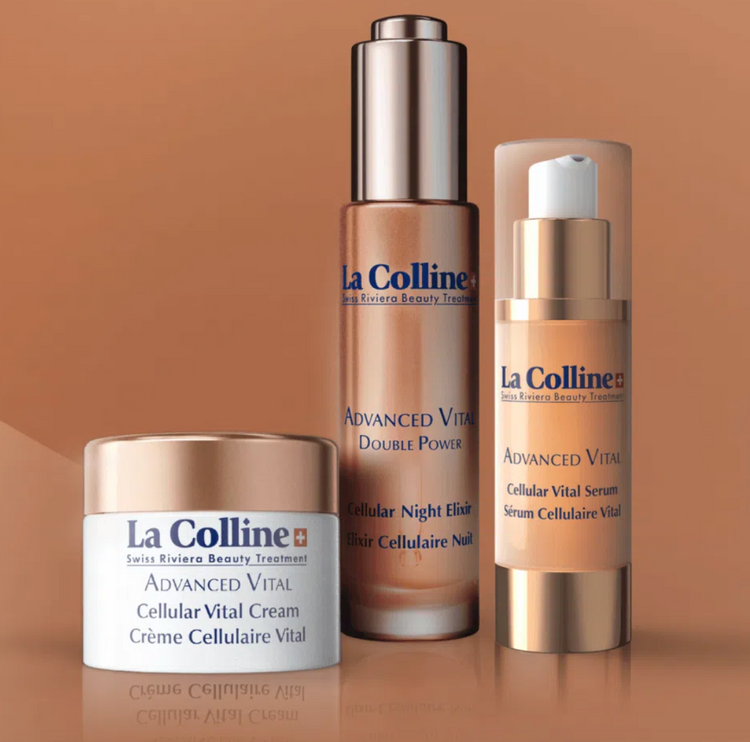 La Colline Advanced Vital hanteert zijn revitaliserende energie in het hart van de cellen en zorgt voor een zichtbaar verstevigend effect. 