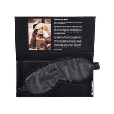 Beauty Pillow® Luxury Silk Mask - Black