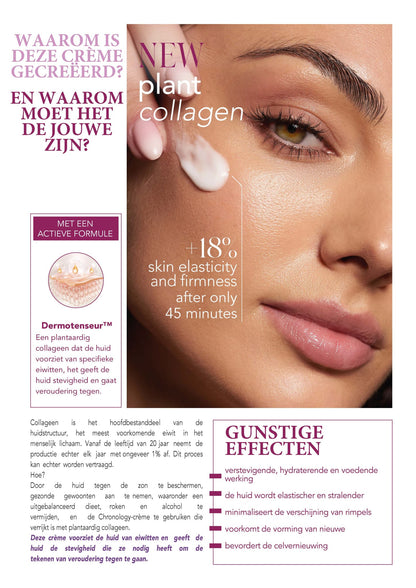 Chronology Restorative Cream  met natuurlijk Vegan collageen 50ml