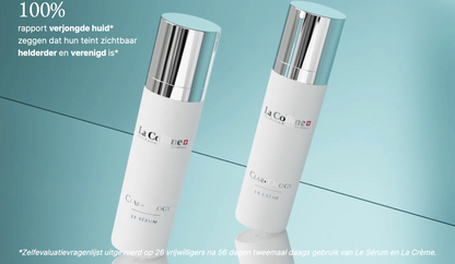 La Colline Clar•Ology set met Le Sérum en La Crème verhelderende anti-aging verzorging
