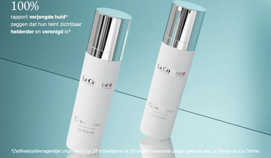 La Colline Clar•Ology set met Le Sérum en La Crème verhelderende anti-aging verzorging