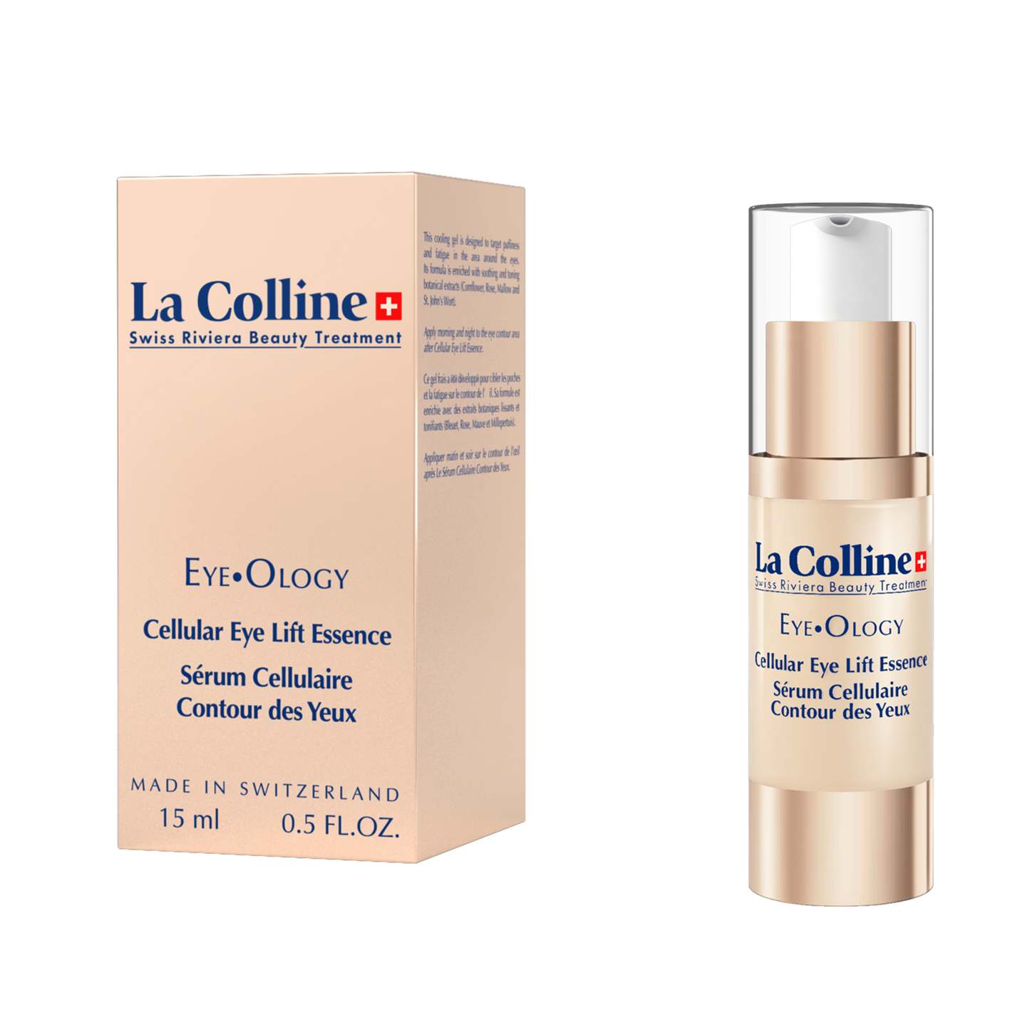 La Colline Cellular Eye Lift Essence 15 ml verstevigend oogserum voor de oogcontour