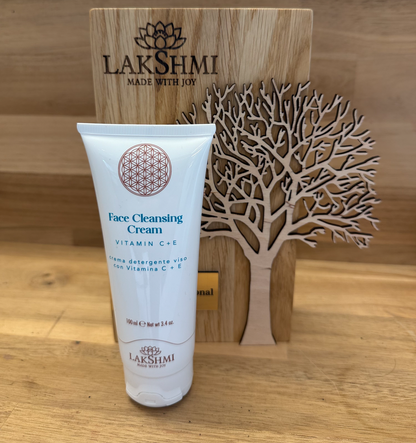 Lakshmi Tridosha Face Cleansing Cream vitamine C E milde gezichtsreiniger 100 ml
