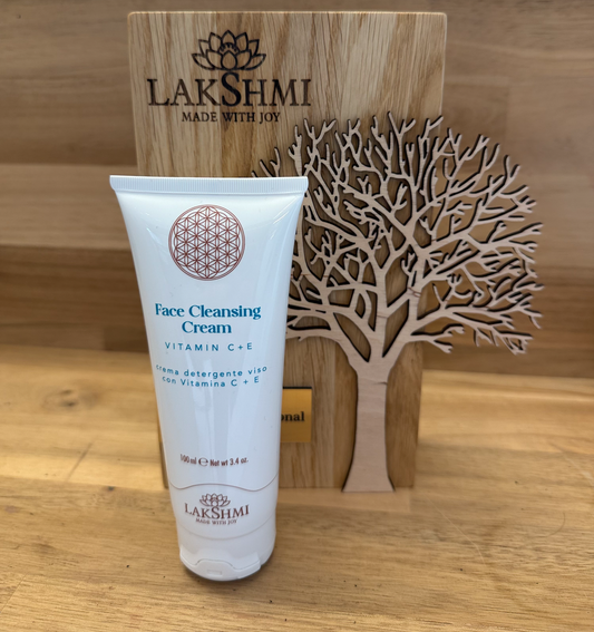 Lakshmi Tridosha Face Cleansing Cream vitamine C E milde gezichtsreiniger 100 ml