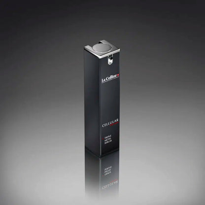 La Colline Cellular Triple Metal Serum – anti-aging serum voor gezicht en ogen dat hydrateert en helpt rimpels, wallen en donkere kringen verminderen.
