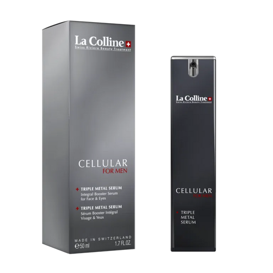 La Colline Cellular Triple Metal Serum – anti-aging serum voor gezicht en ogen dat hydrateert en helpt rimpels, wallen en donkere kringen verminderen.
