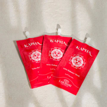 Lakshmi Kapha Sebo Balance Mask rode klei masker voor acne en vette huid