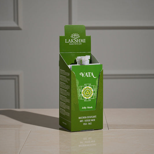 Vata Gezichtsmasker Anti-Vermoeidheid (Aloe Vera) - Droge huid - Box 10x 20ml