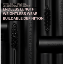Verlengende mascara met mineralen van Youngblood
