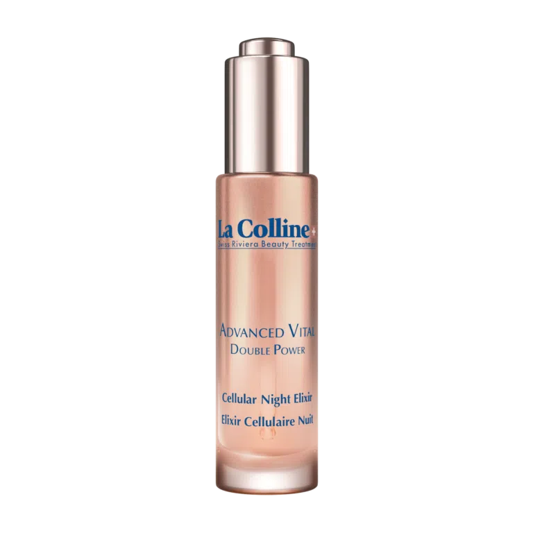 La Colline Cellular Double Power Night Elixir regenererend nachtserum voor een gevoede en stevigere huid