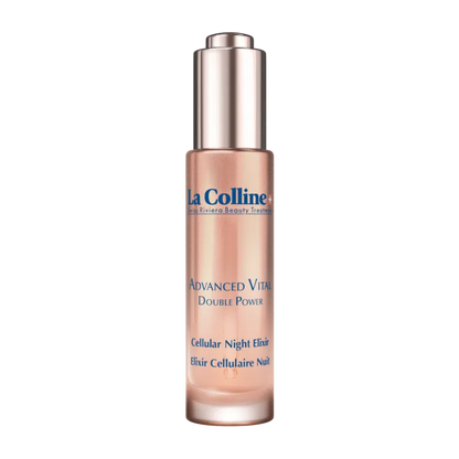 La Colline Cellular Double Power Night Elixir regenererend nachtserum voor een gevoede en stevigere huid