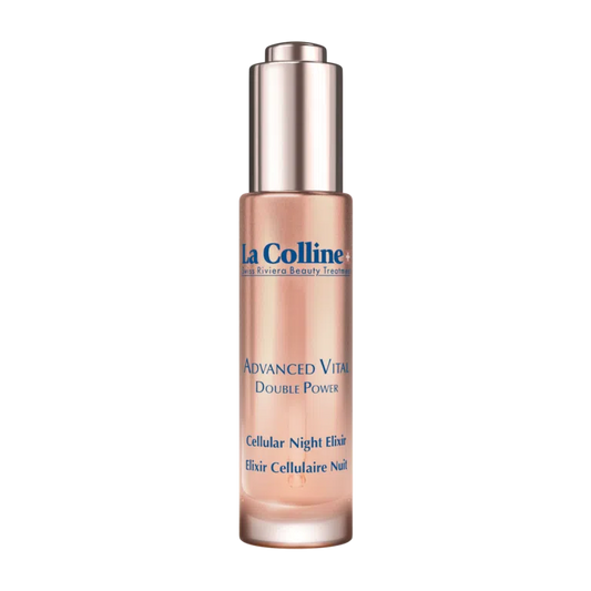 La Colline Cellular Double Power Night Elixir regenererend nachtserum voor een gevoede en stevigere huid