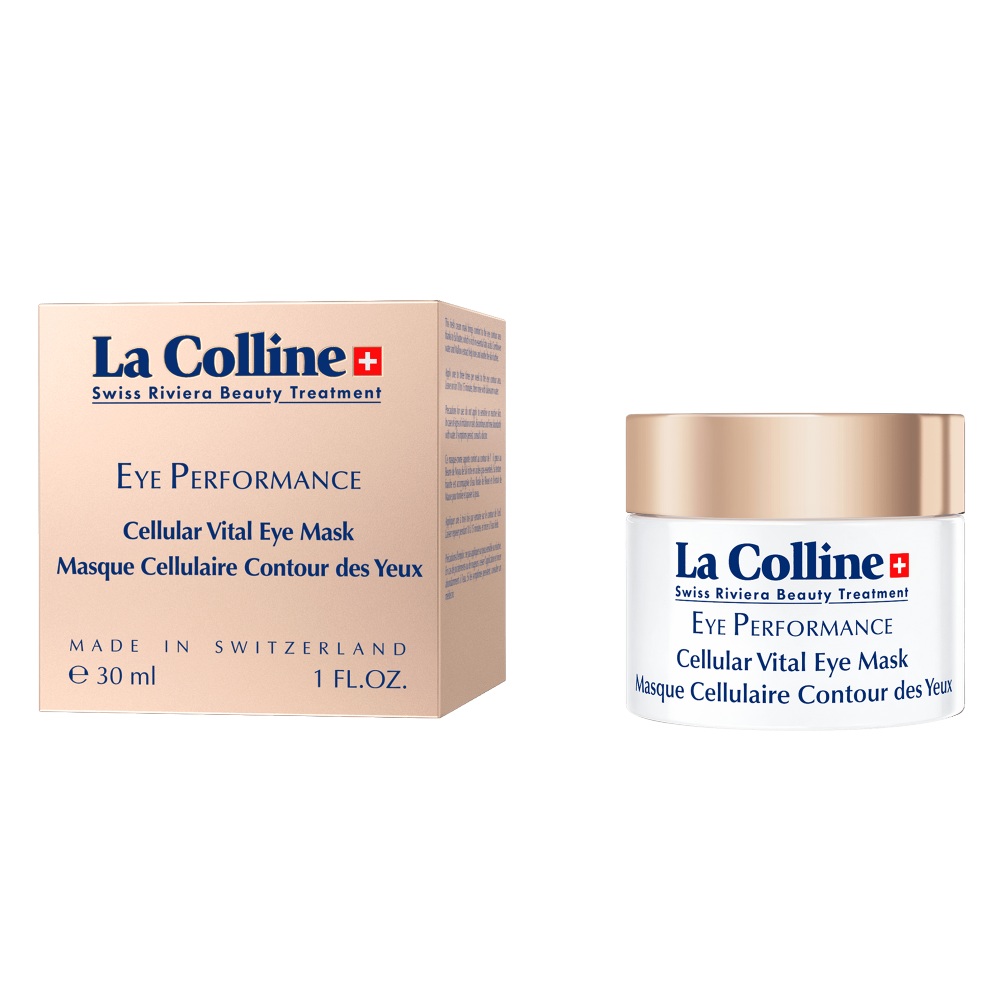 La Colline Cellular Vital Eye Mask verfrissend oogmasker tegen vermoeide ogen