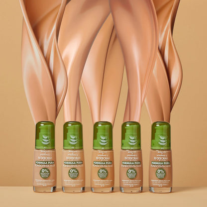 Formule Pura Nude Skin Effect Foundation SPF 20 5 kleuren