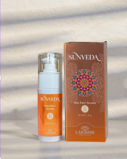 Lakshmi Sun Face Serum SPF30 gezicht