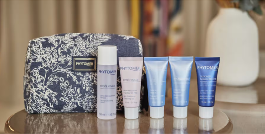 Phytomer travel set skincare