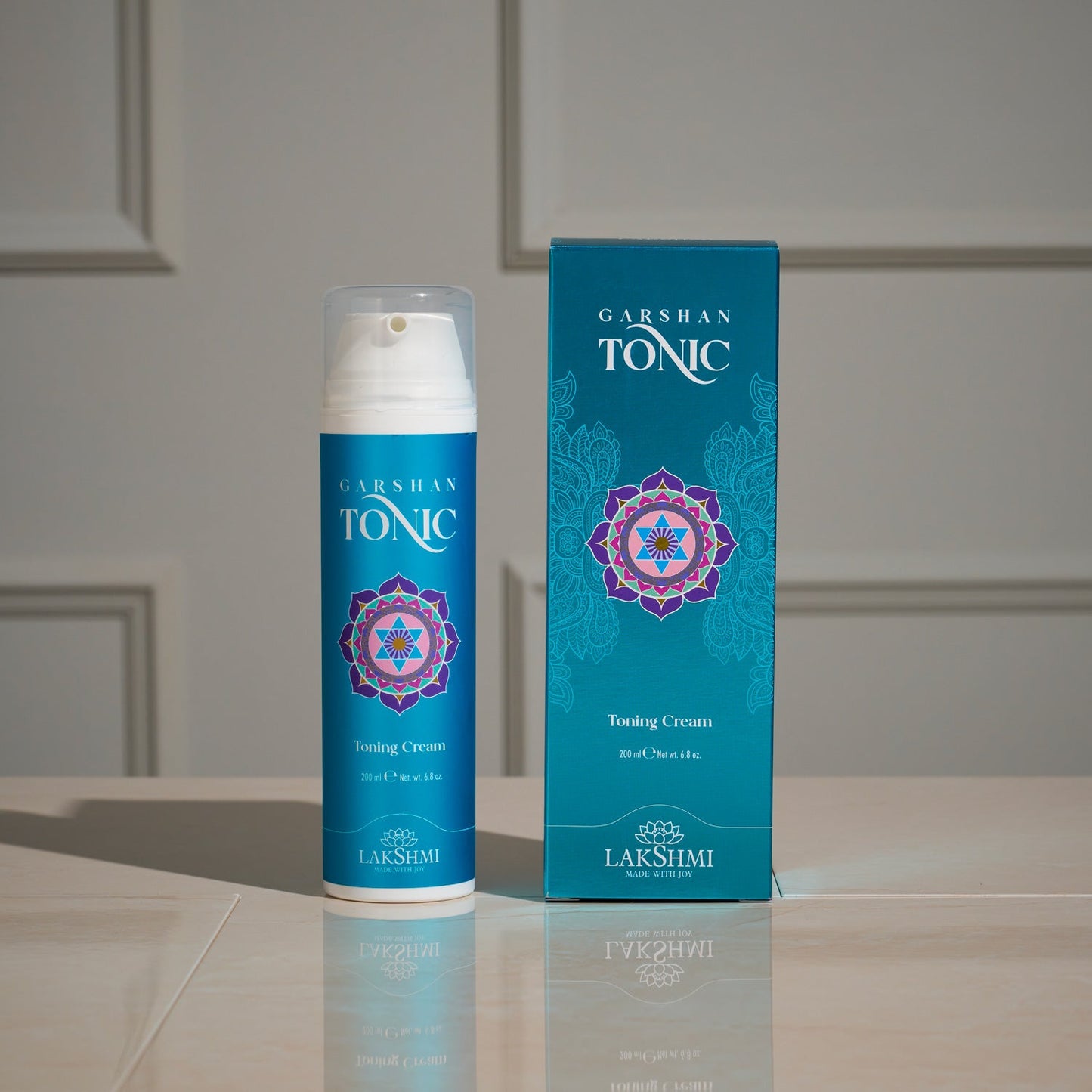 Lakshmi Garshan Toning Cream, verstevigende crème met rode wijnstok – 200ml