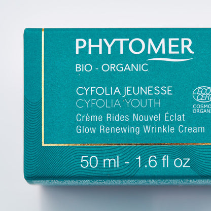 phytomer cyfolia glow renewing wrinkle cream texture