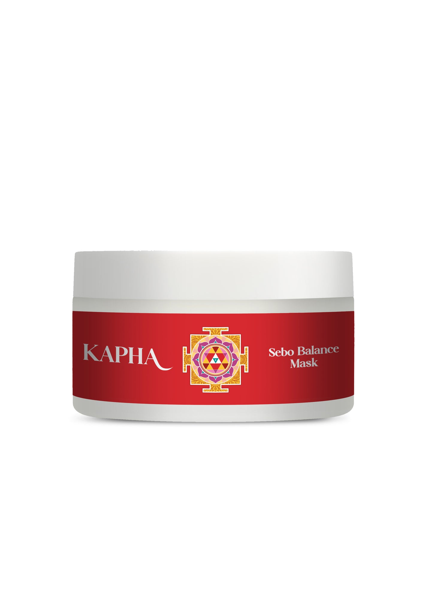 Kapha Sebo Balance Mask Rode klei/ Acne, vette huid 200ml
