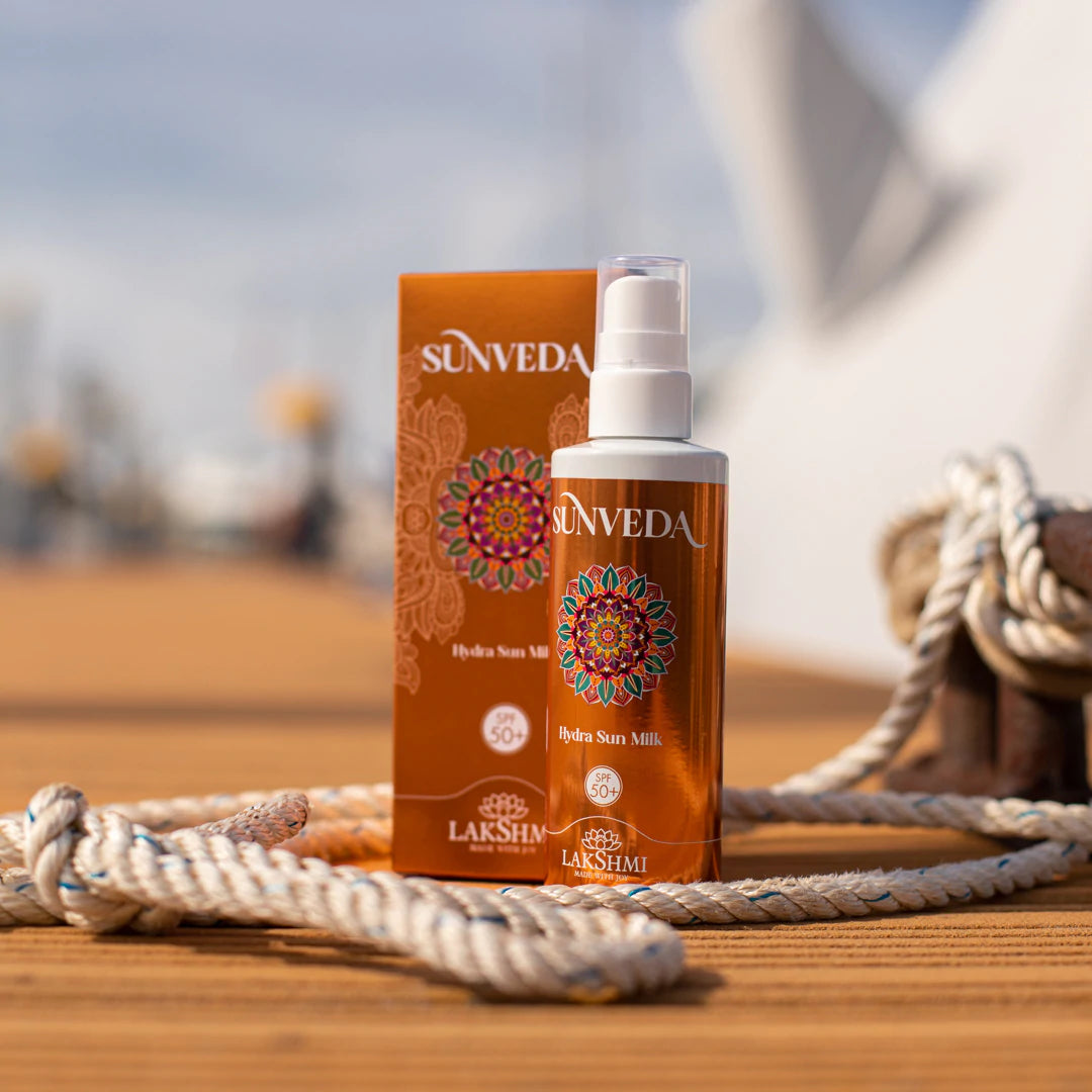Sunveda Hydrasun Milch SPF50+, mit Mandelöl 150ml Kinder!