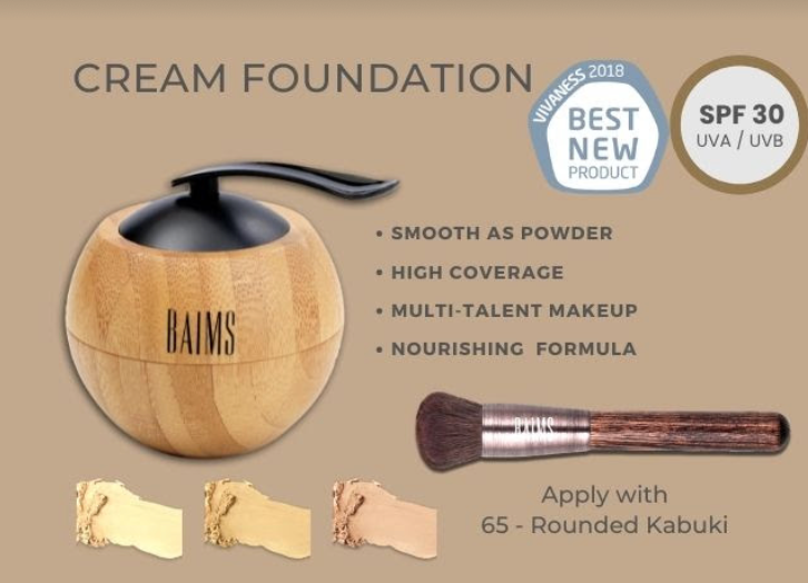 Lakshmi - Baims Cream Foundation 40 Walnut 30 ml