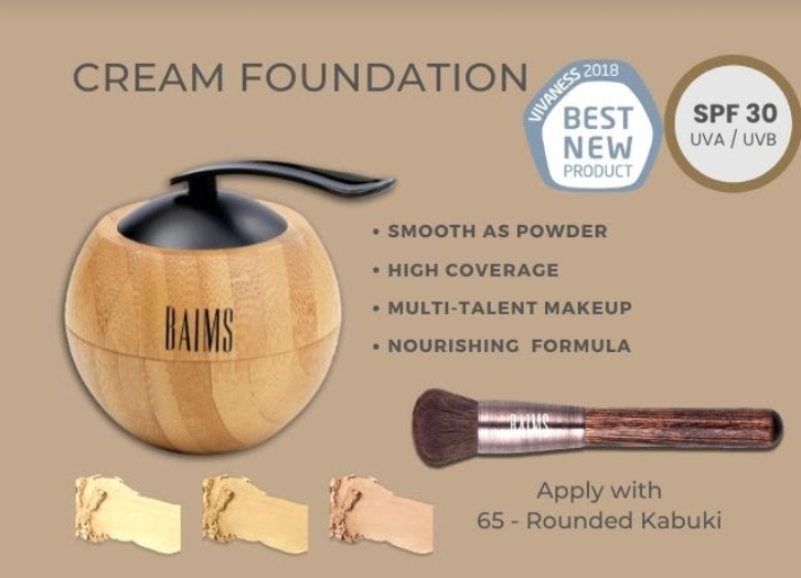 Baims Cream Foundation 20 Pine Nut 30 ml